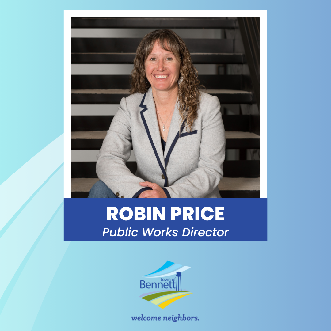 A head shot photos of Robin Price - Public Works Director