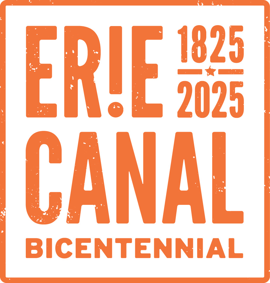 The words Erie Canal Bicentennial