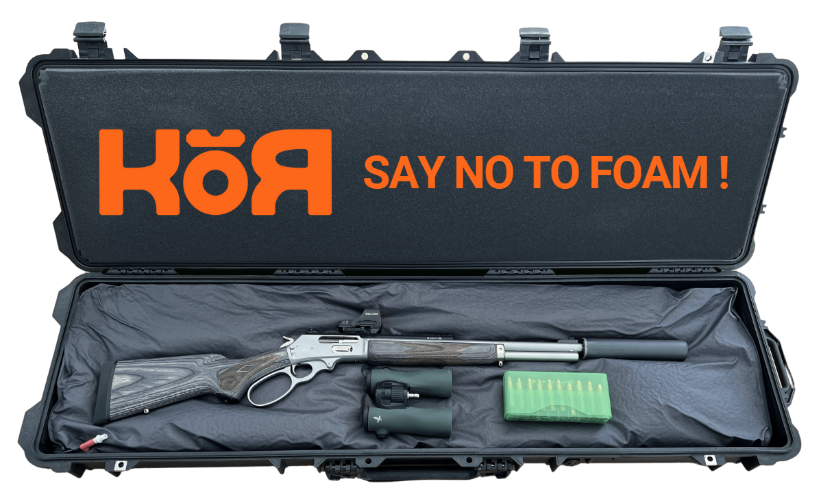 KOR Cases - Say NO to Foam!
