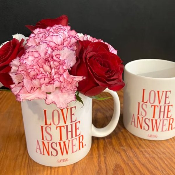 Love Is The Answer Mug