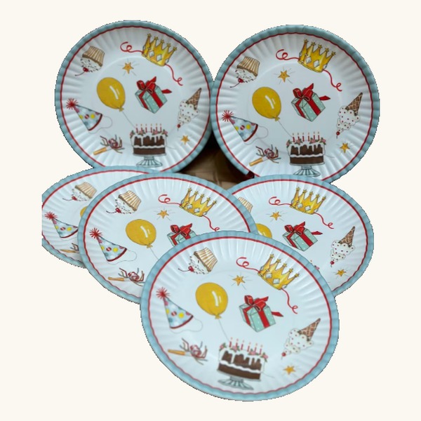 Celebrate Melamine Plates Set of 6