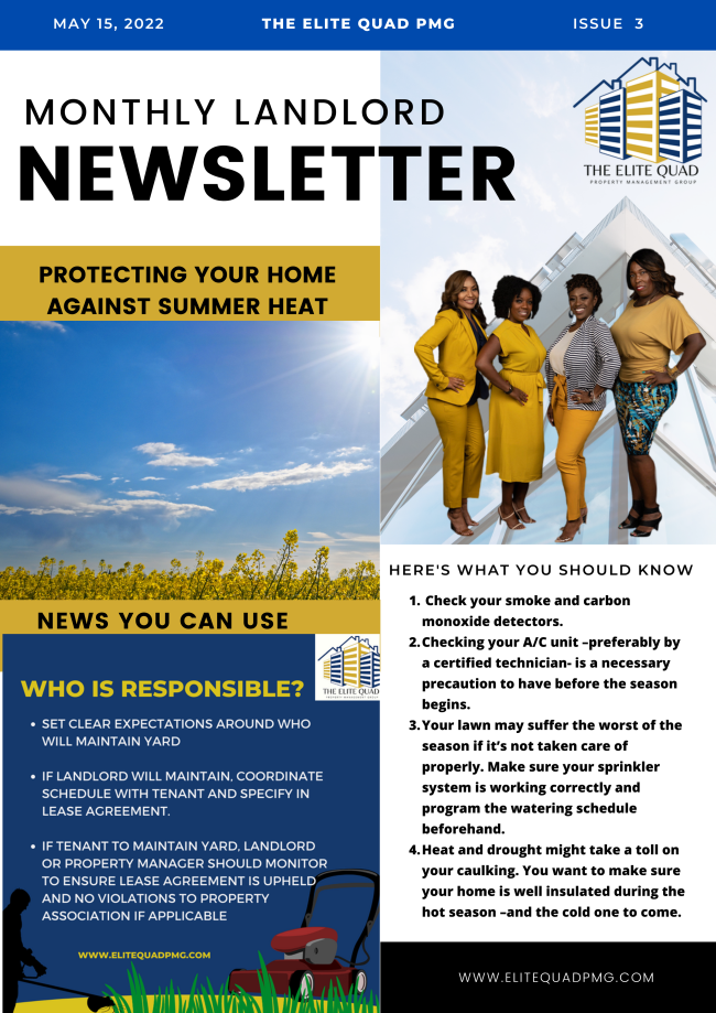 May Newsletter