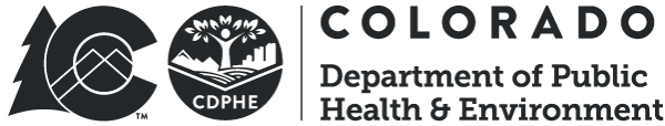 Colorado Department of Public Health and Environment Logo