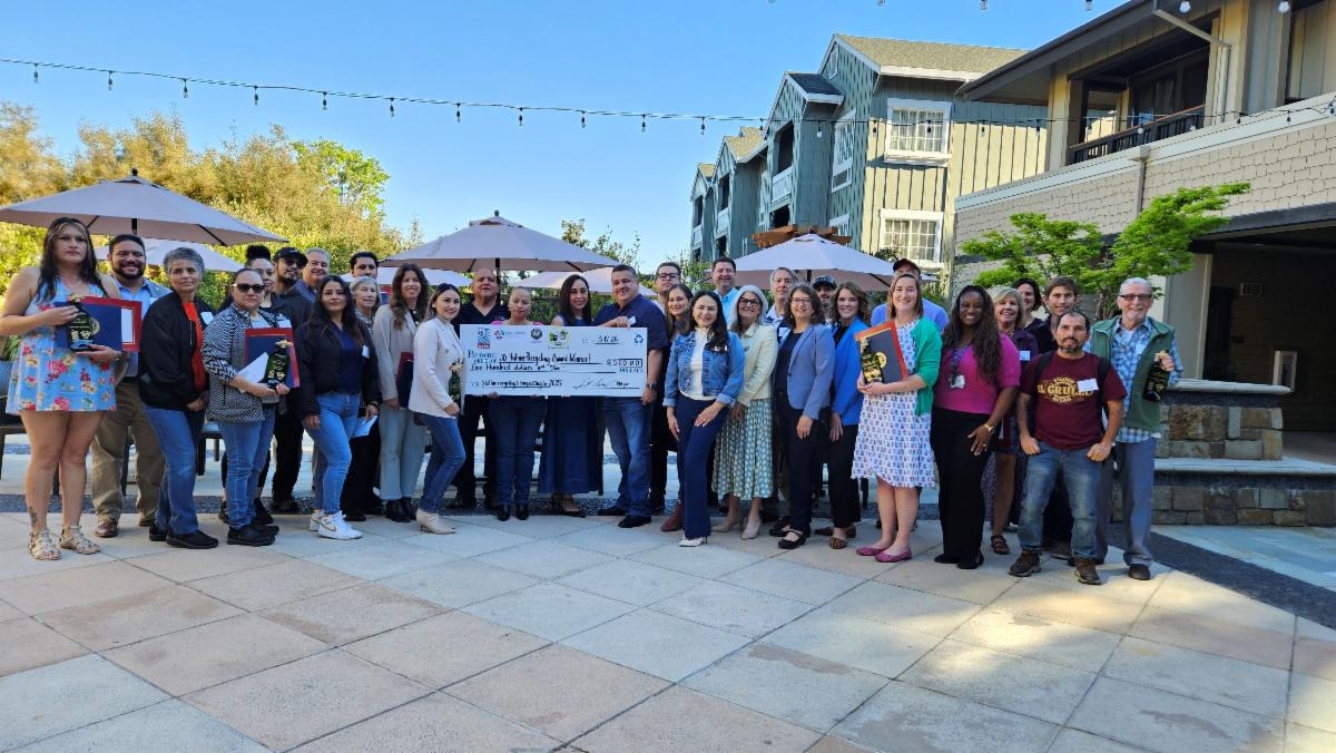 JD Fullner Recycling Awards Group photo