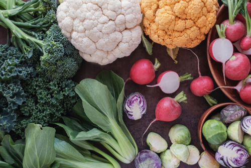 cruciferous vegetables_ cauliflower_broccoli_ Brussels sprouts_ radisn_ kale_ reducing estrogen dominance_ plant based vegan_ ketogenic and paleo diet