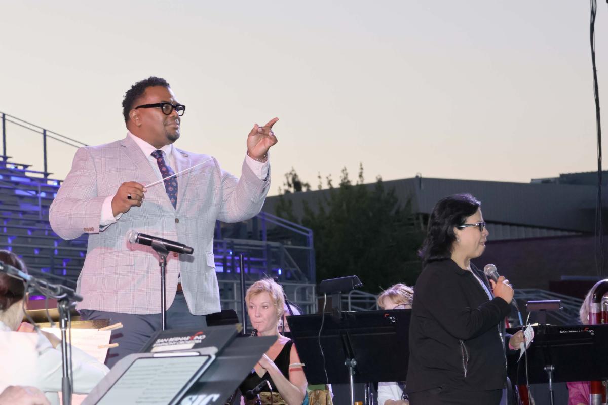 San Bernardino Symphony America the Beautiful concert photo