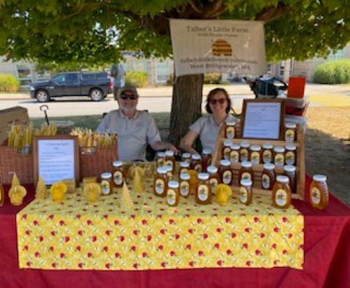 Honey Table at the Fall Harvest Festival