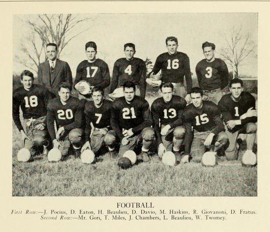 Football Howard HS 1946