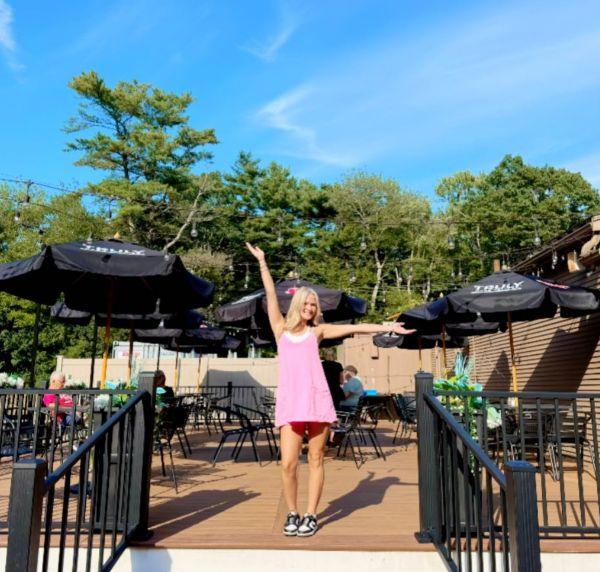 Picture of the restaurant's deck