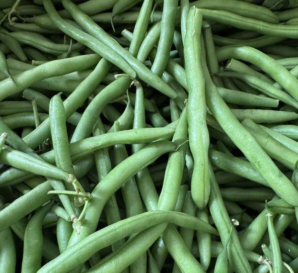 Close up of green beans