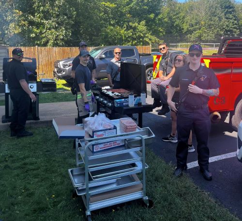 WBFD BBQ with the COA