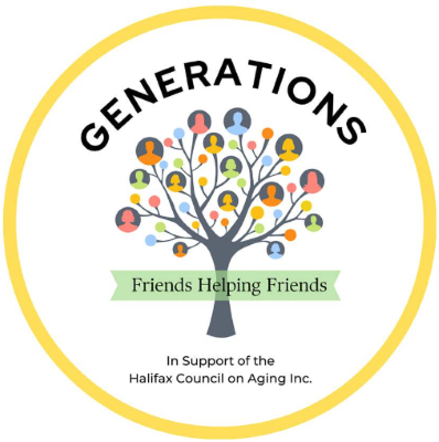 Generations logo with graphic of a tree
