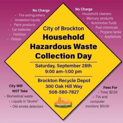 Brockton Household Hazardous Waste Collection