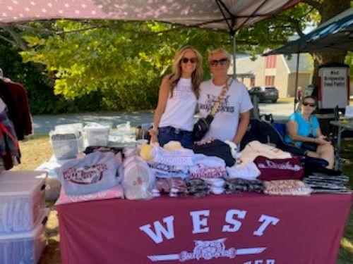 West Bridgewater Public Schools Table at the WB Lions Club Fall Harvest Festival