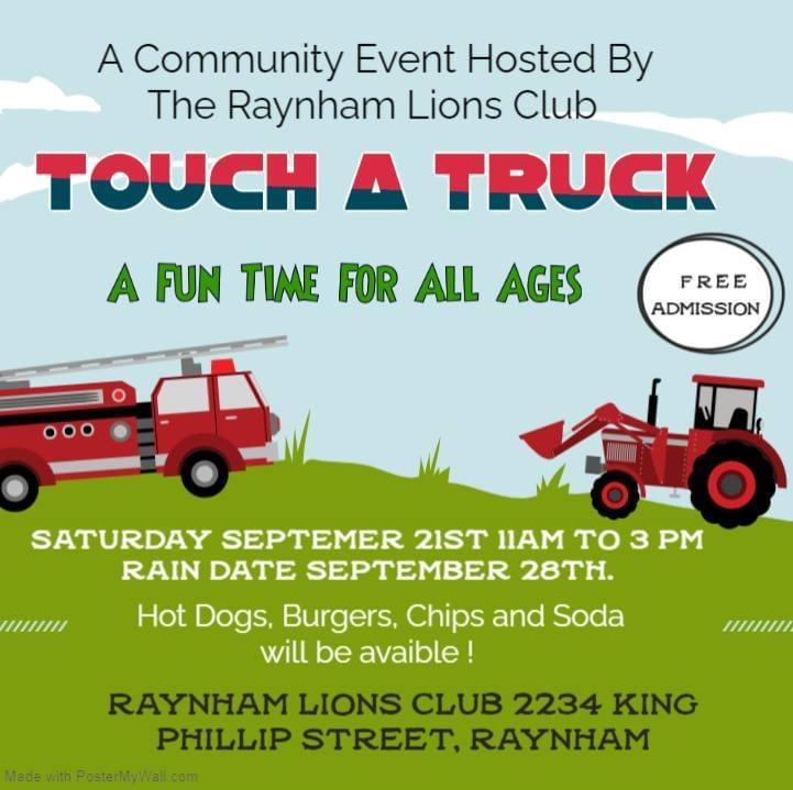 Touch A Truck Flyer