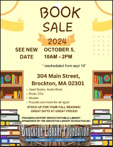 Brockton Library Foundation Book Sale