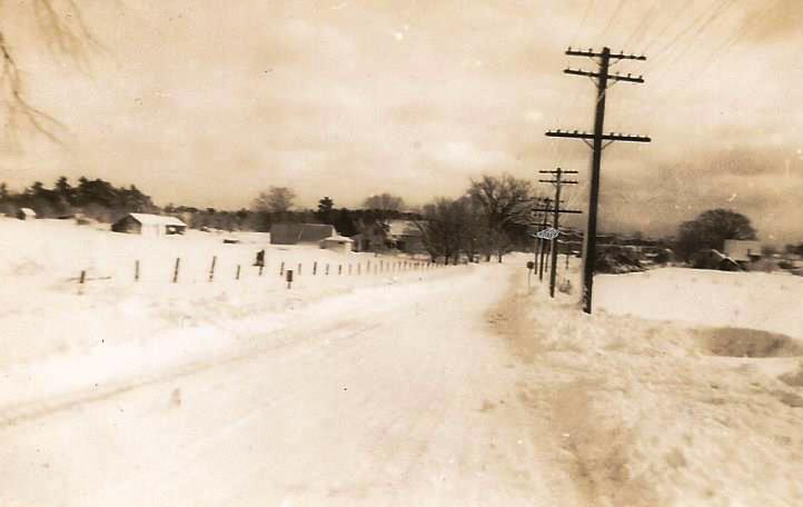 1938, blizzard, Bosworth, Thompson St, Plymouth St.