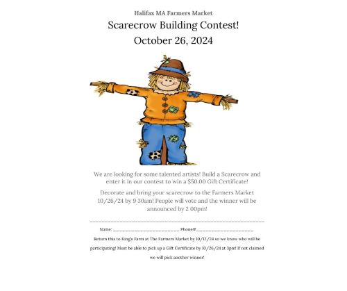 Halifax Farmers Market Scarecrow Building Contest