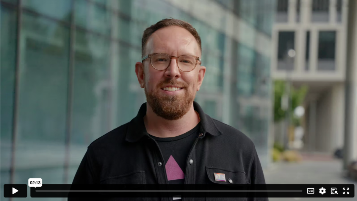Video of award winner Hinchcliffe