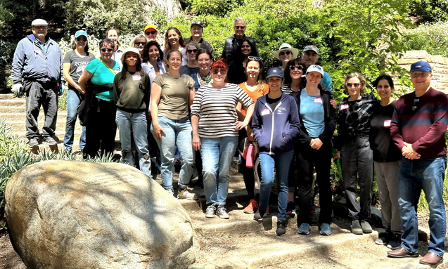 IGHS staff volunteers at AIDS Memorial Grove