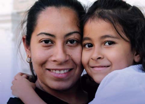woman and child