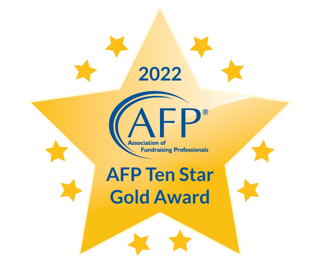 2022 AFP Ten Star Gold Award