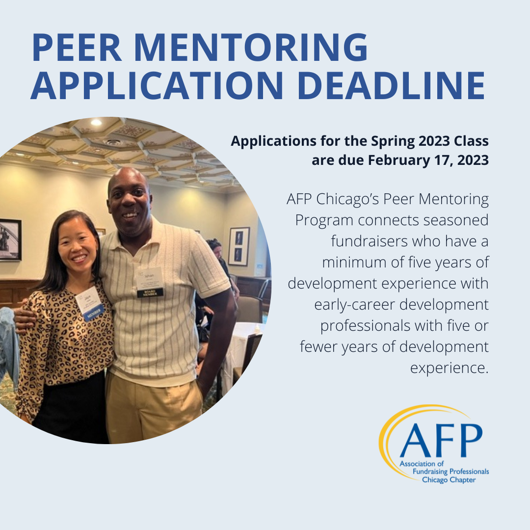 Peer Mentoring Application Deadline Feb 17