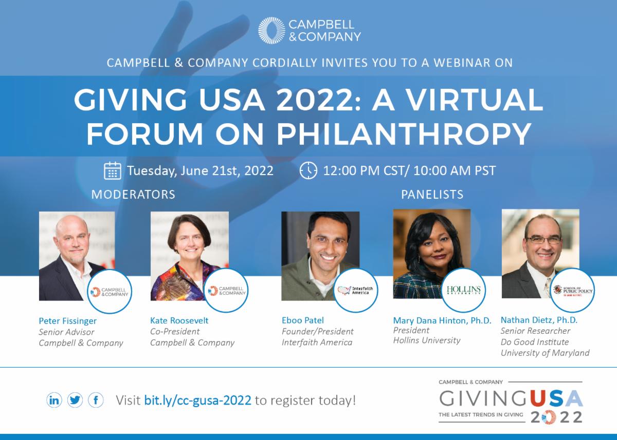 Giving USA Campbell & Company June 21