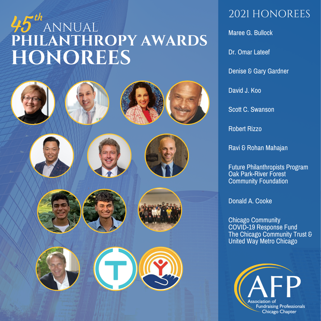 45th Annual Philanthropy Awards Honorees