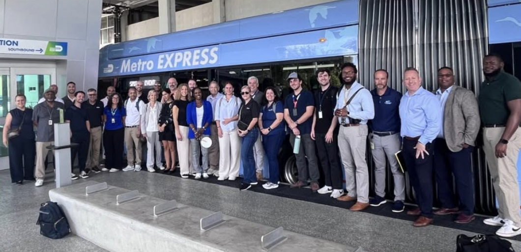 Metro Express BRT site visit