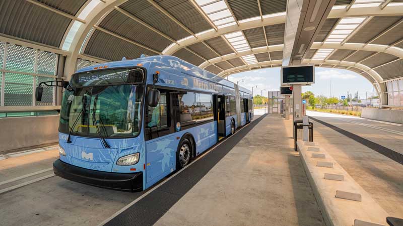 Metro Express BRT site visit