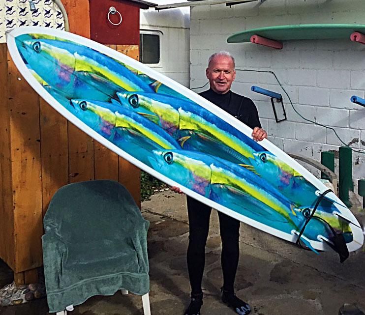 custom surfboards art
