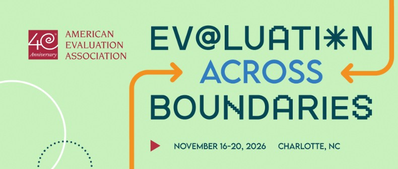 American Evaluation Association conference logo