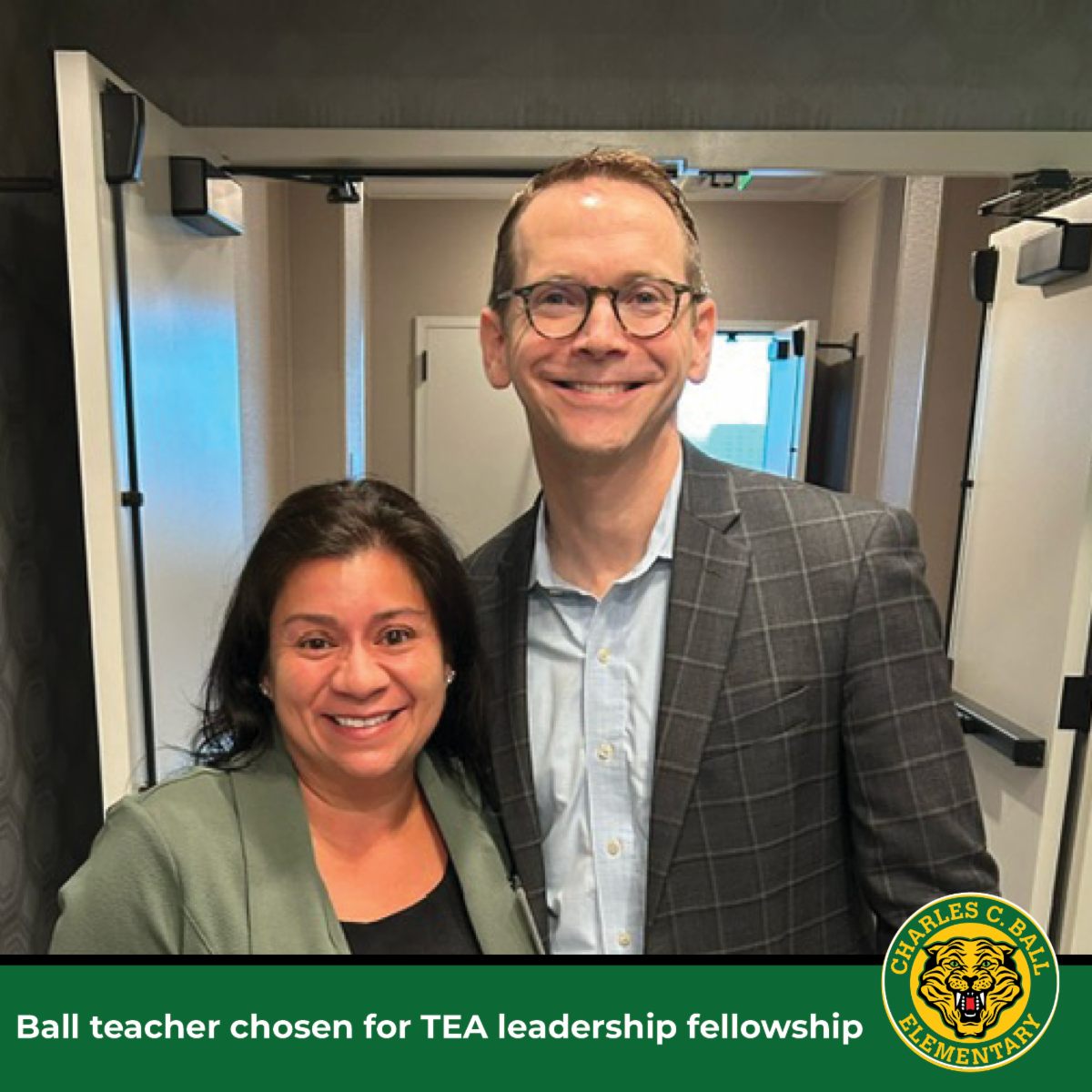 Ball teacher chosen for TEA leadership fellowship