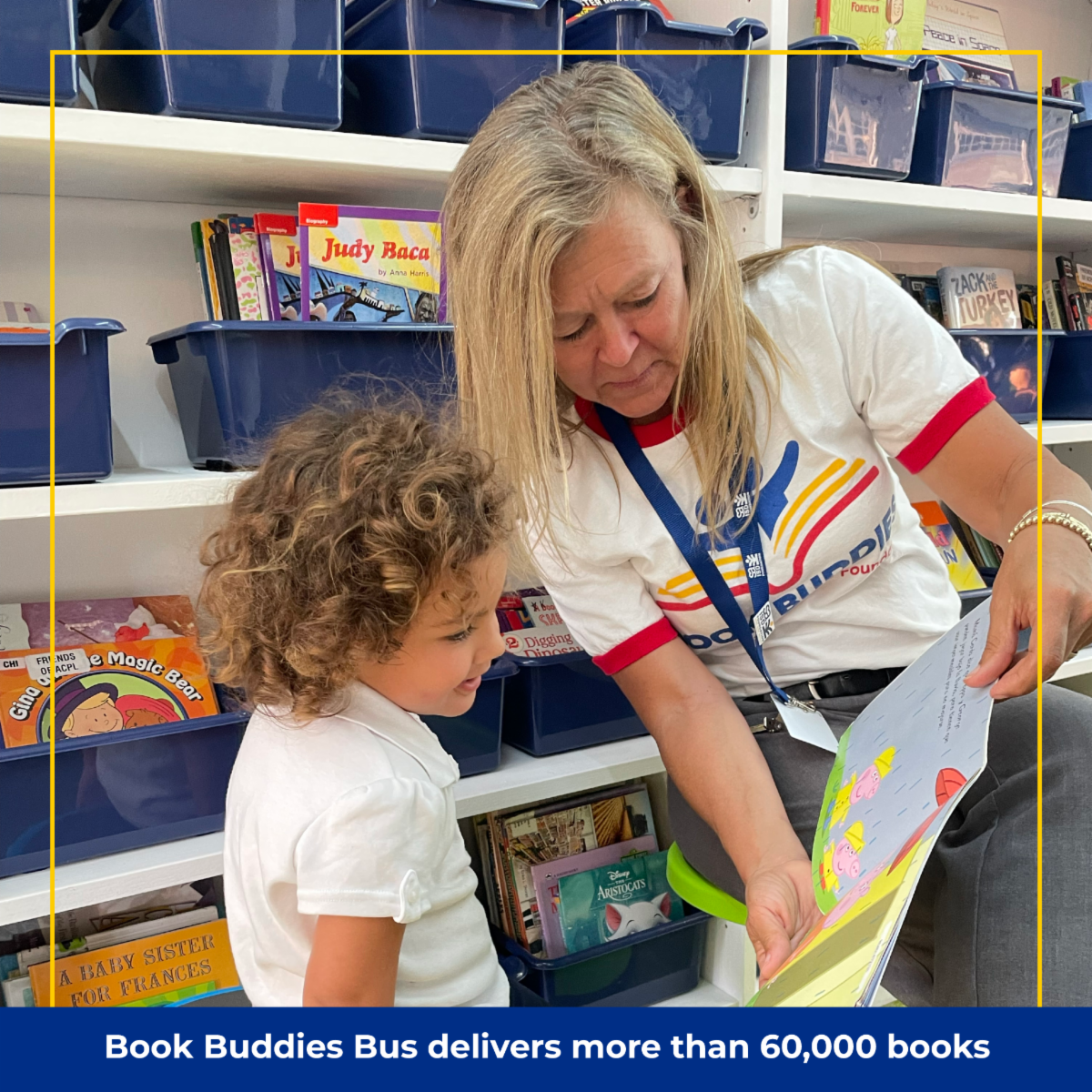 Book Buddies Bus delivers more than 60,000 books