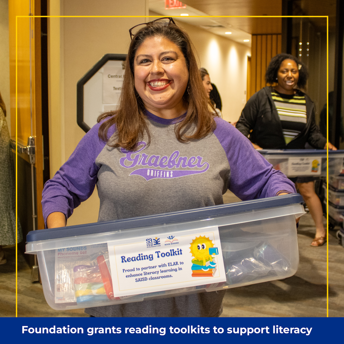 Foundation grants reading toolkits to support literacy