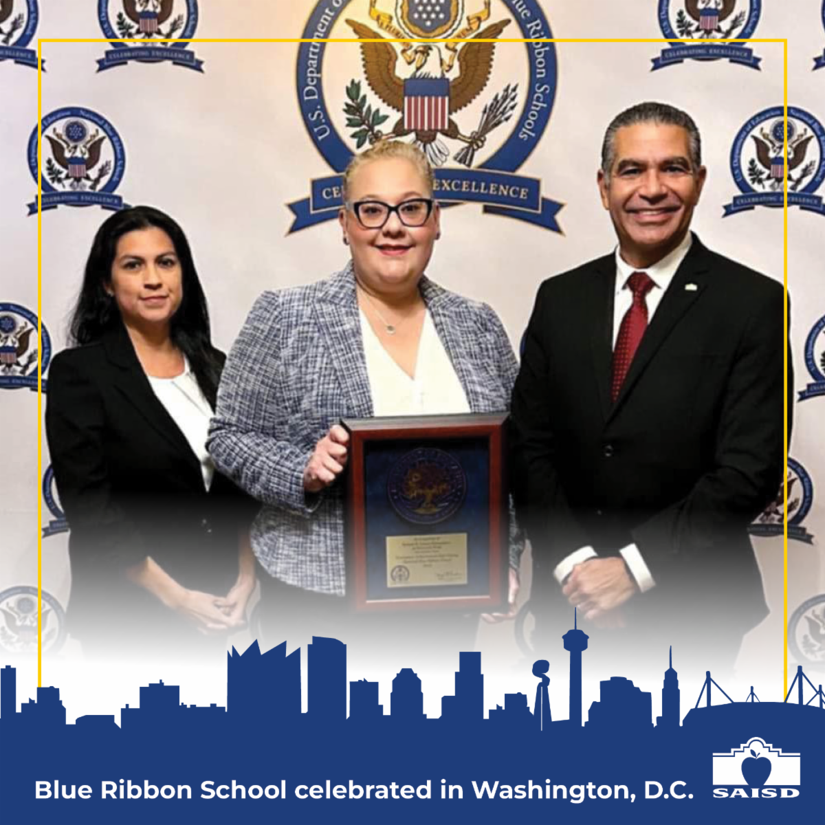 Blue Ribbon School celebrated in Washington, D.C.
