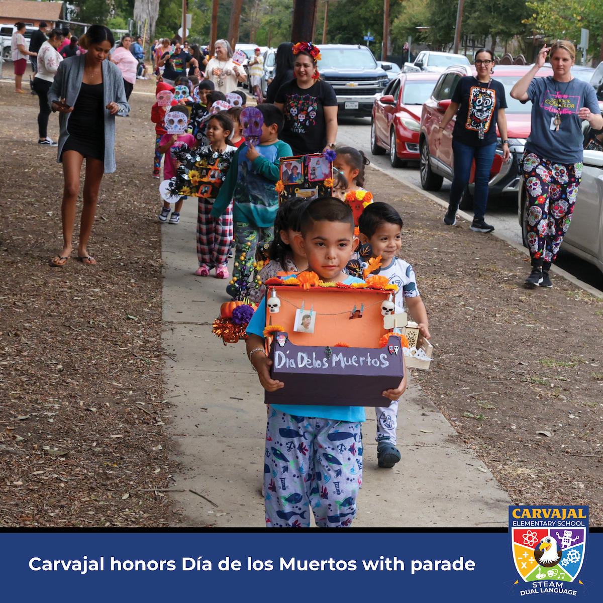 Carvajal honors Día de los Muertos with parade
