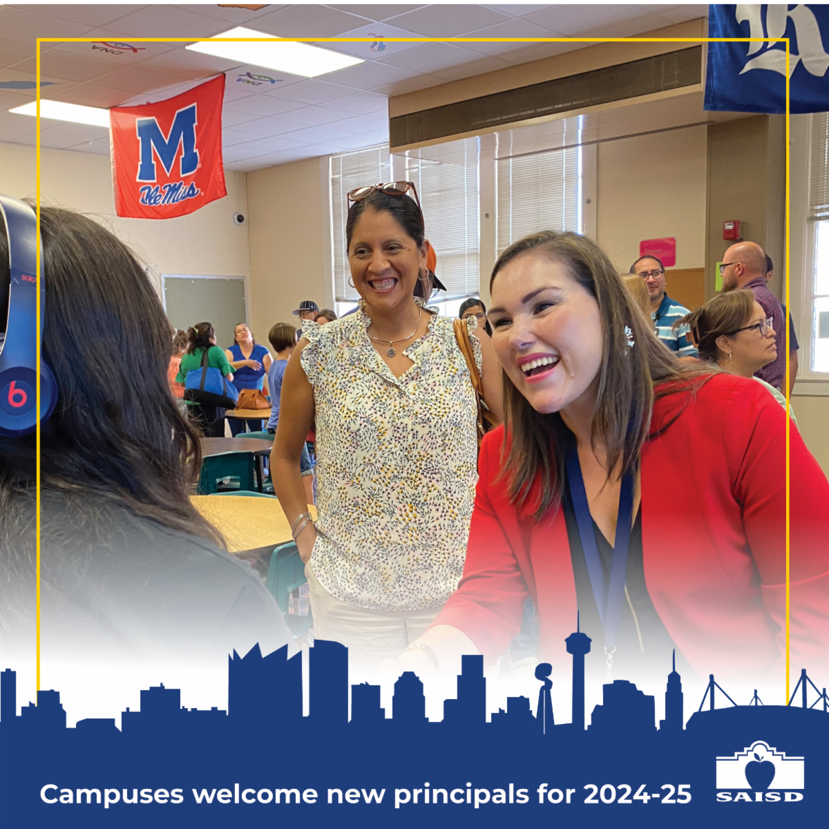 Campuses welcome new principals for 24-25