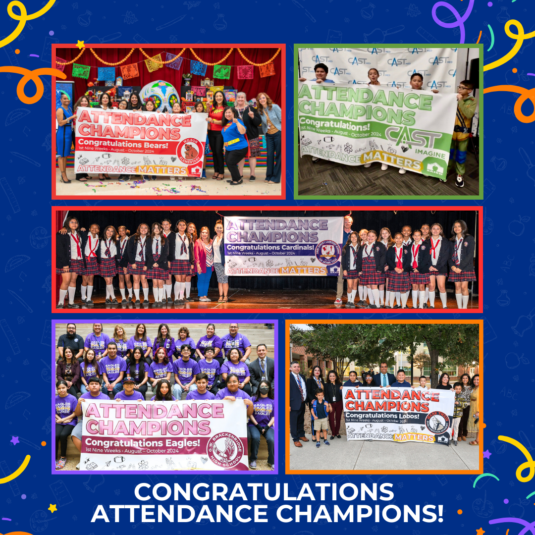 Congratulations attendance champions