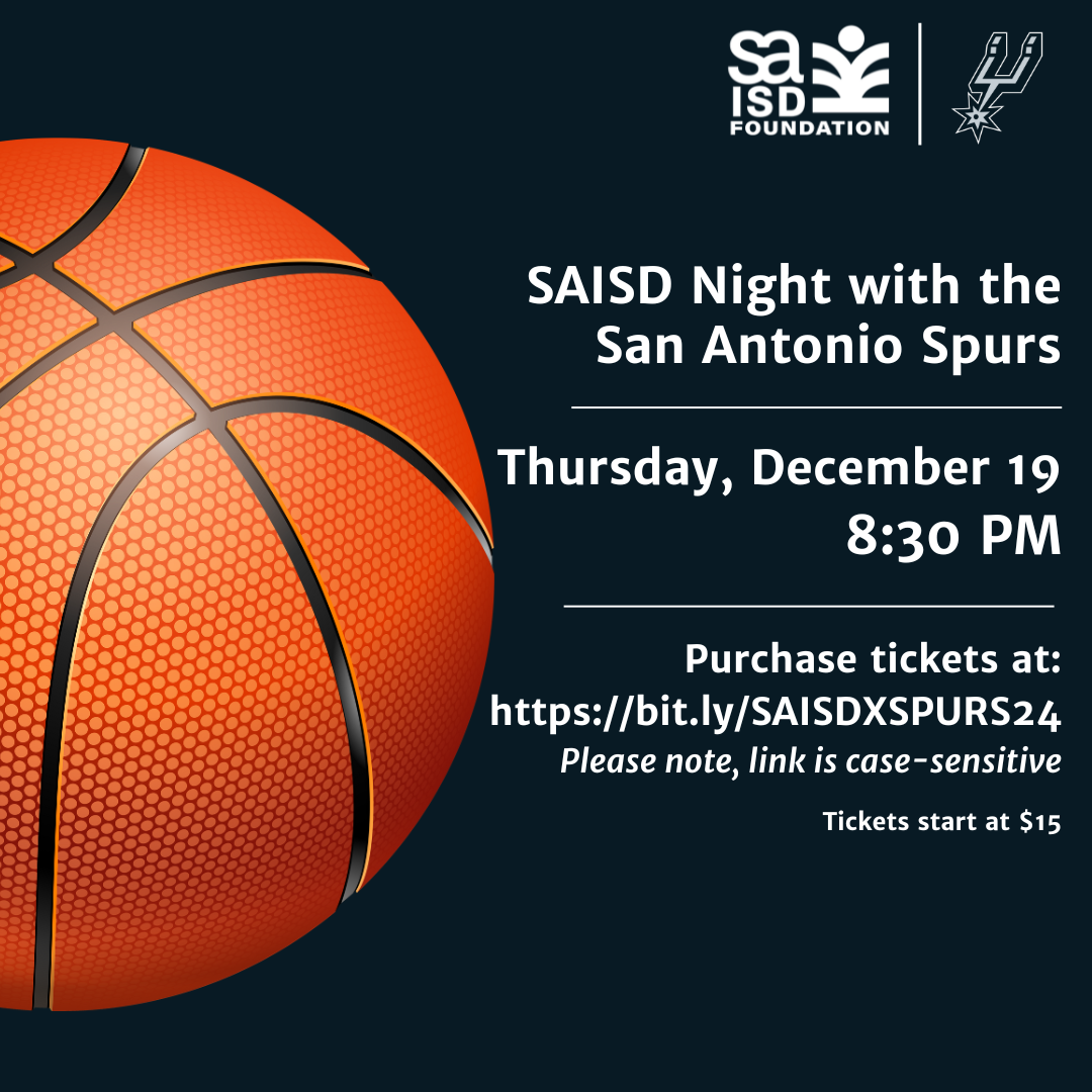 SAISD Night with the San Antonio Spurs