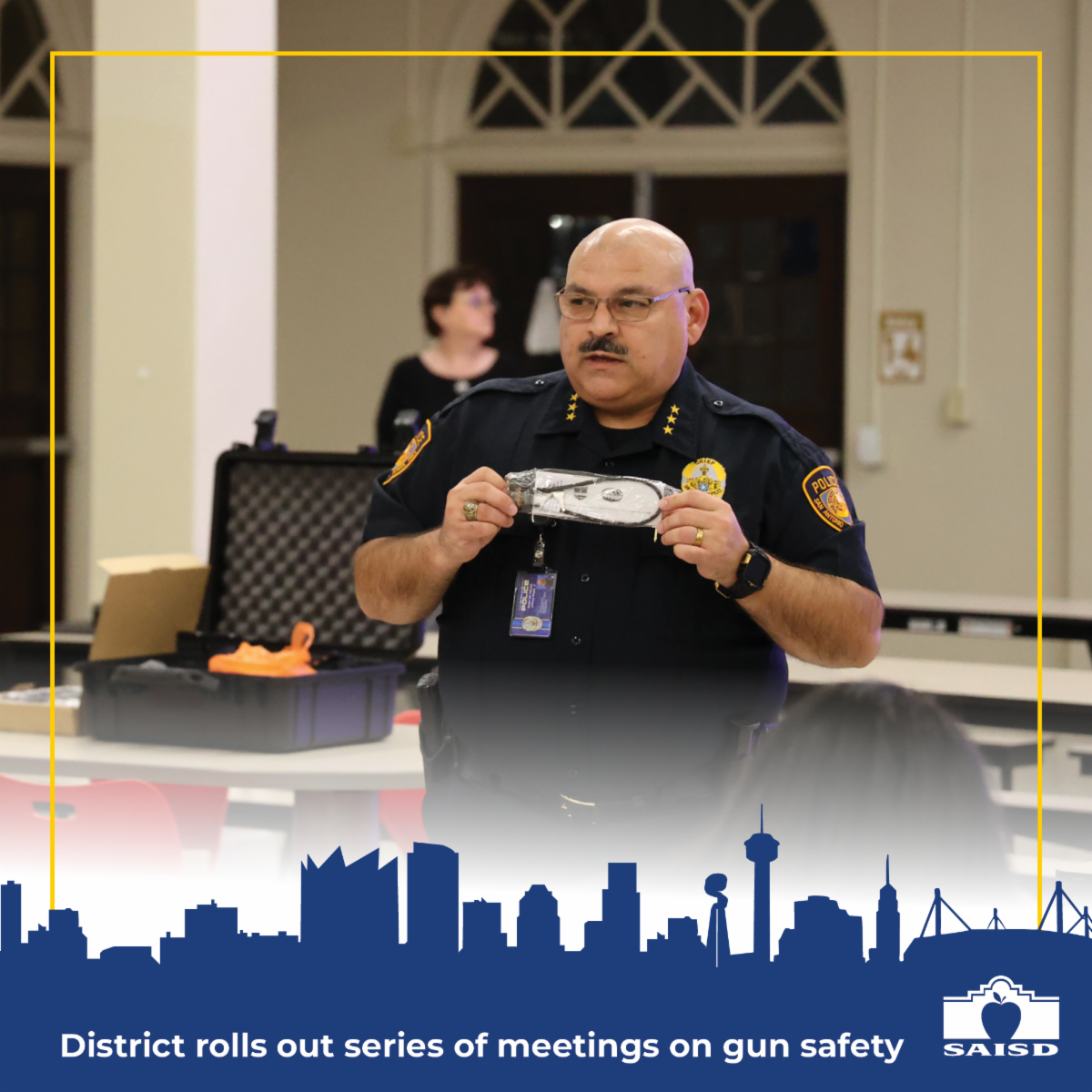 District rolls out series of meetings on gun safety