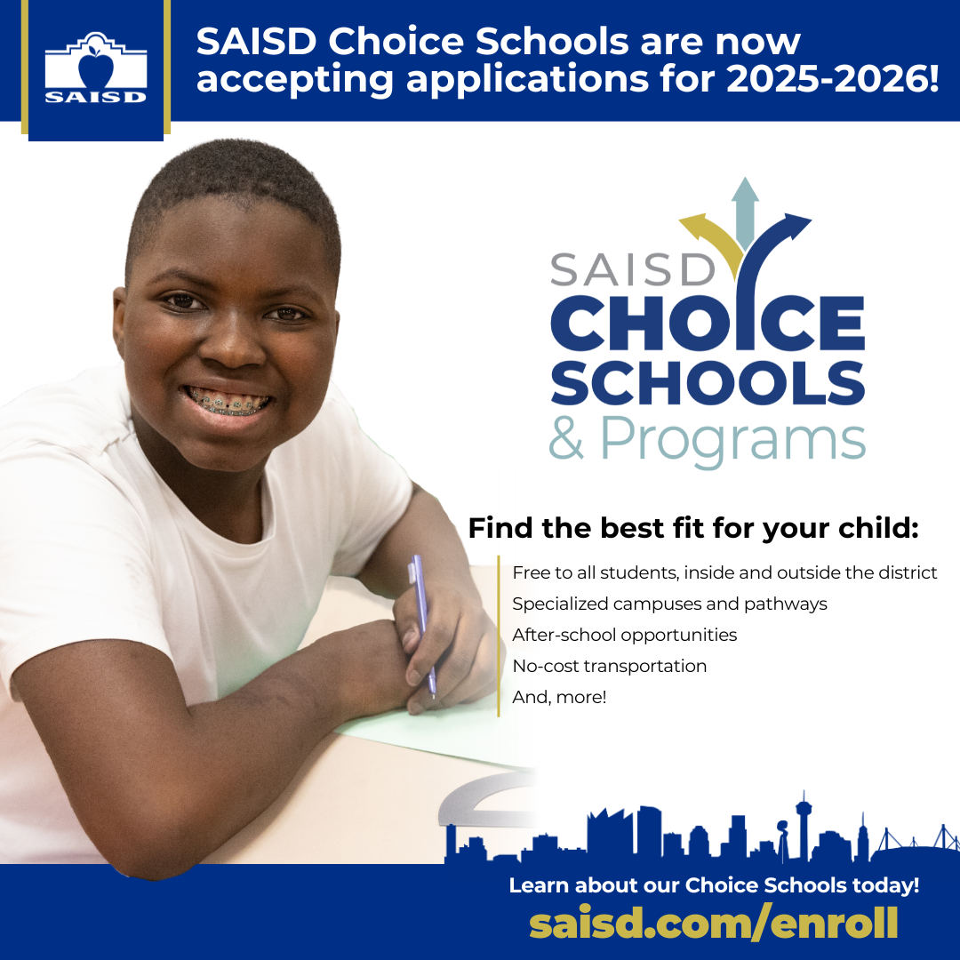 SAISD Choice Schools and Programs