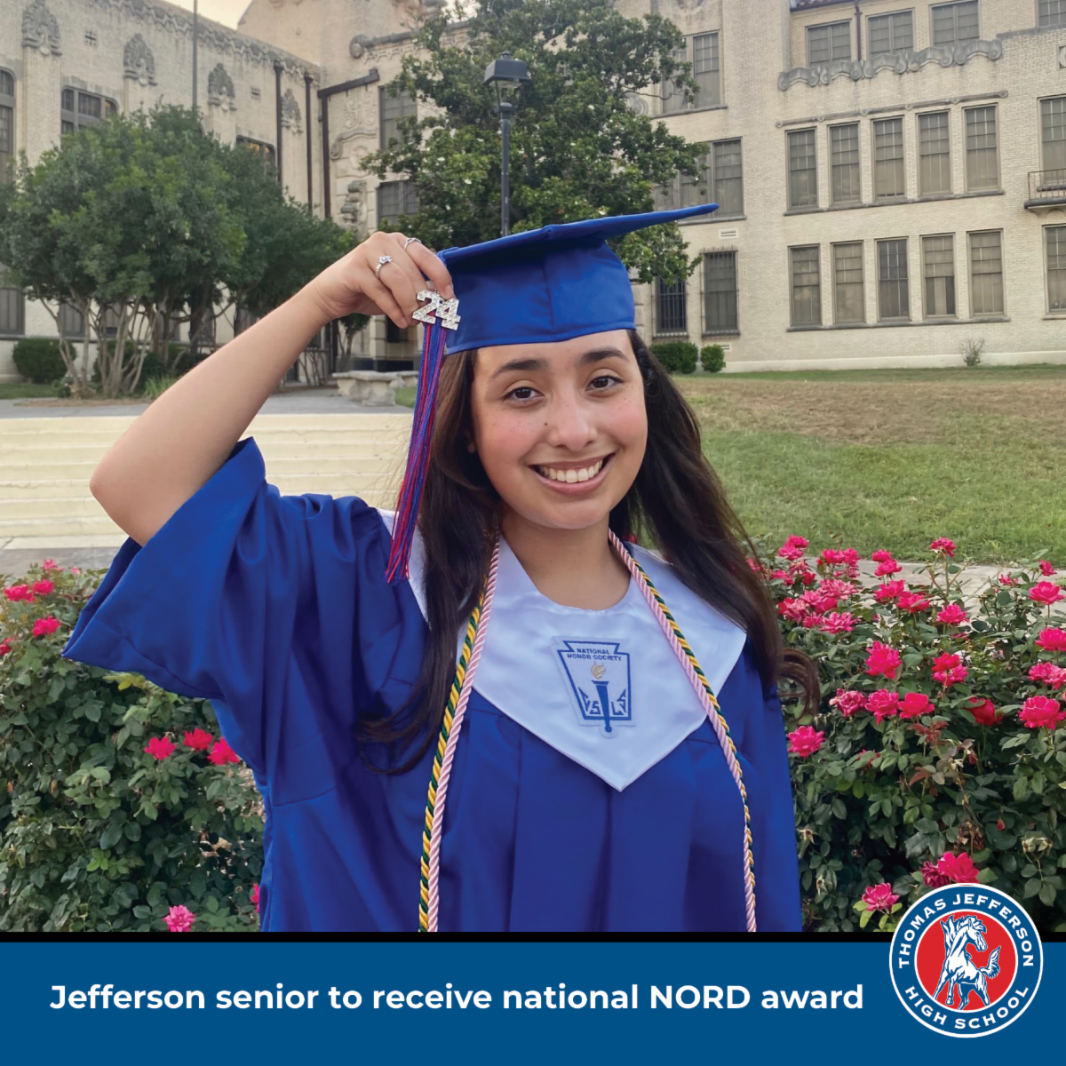 Jefferson senior to receive national NORD award