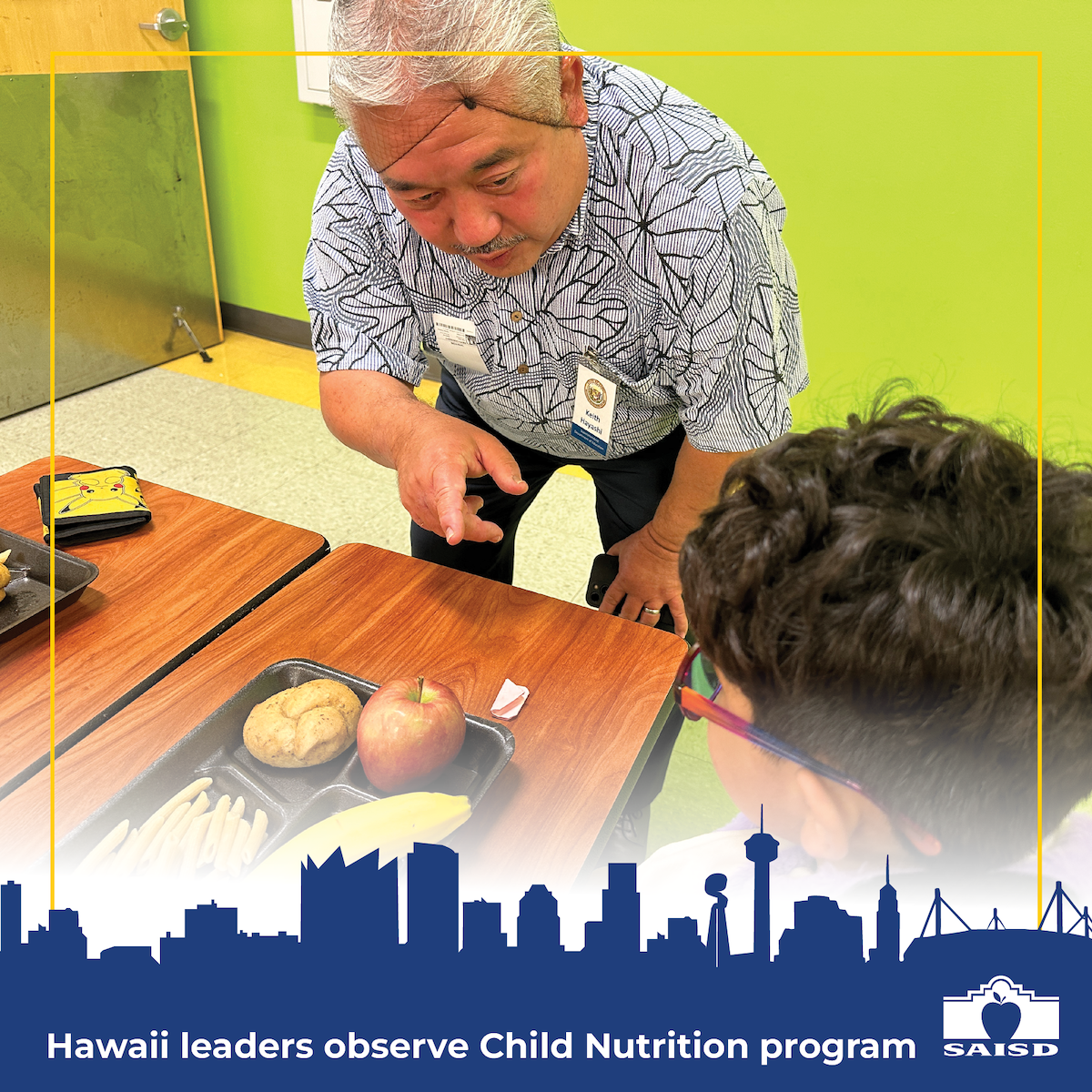 Hawaii leaders observe Child Nutrition program