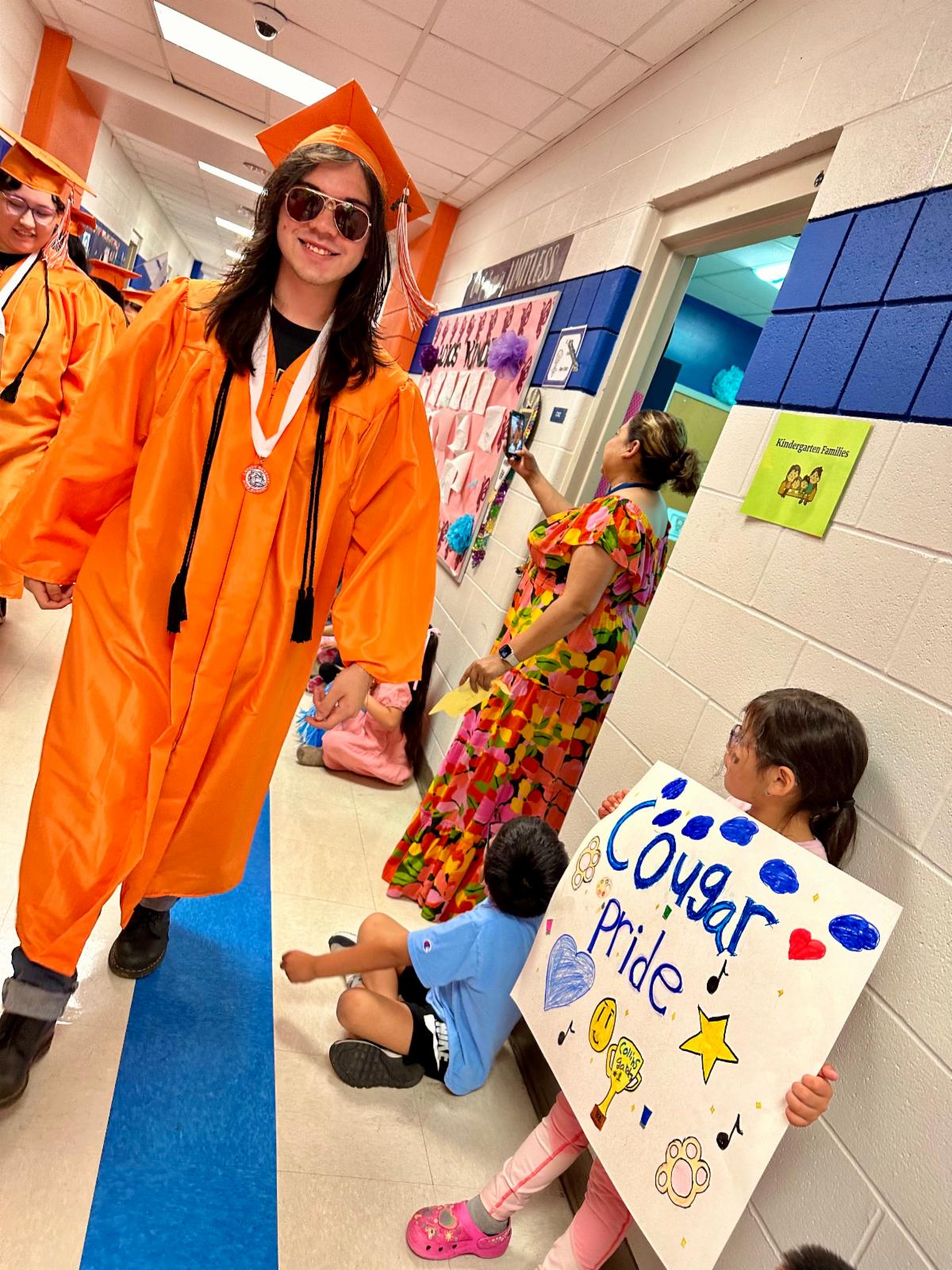 Collins Garden Grad Walk 2