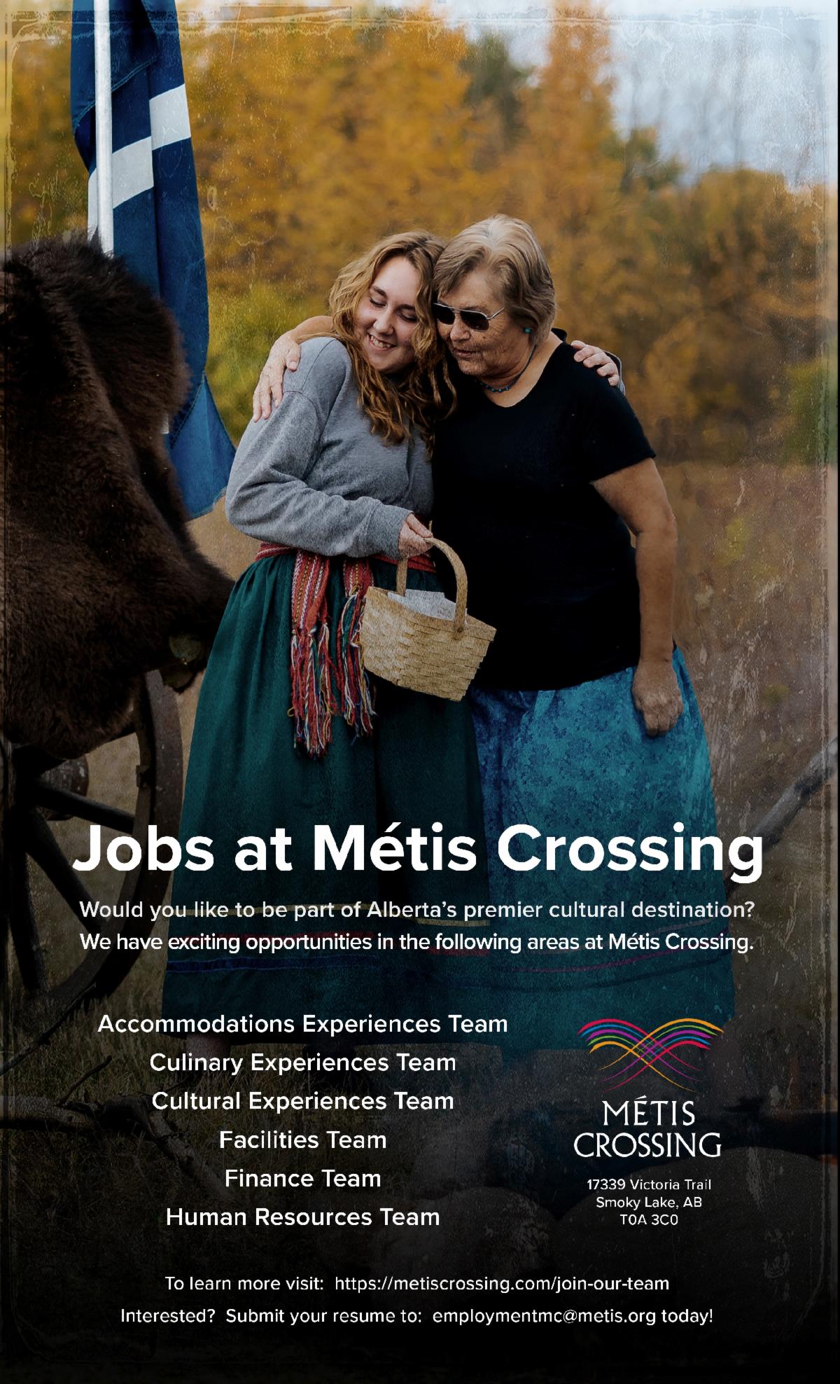 Jobs at Metis Crossing