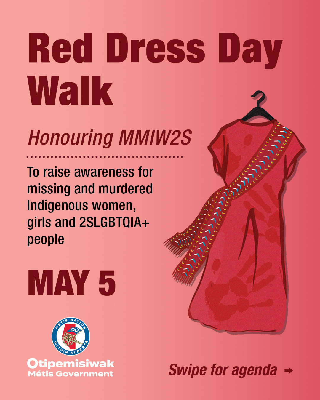 Red Dress Day poster click to open link