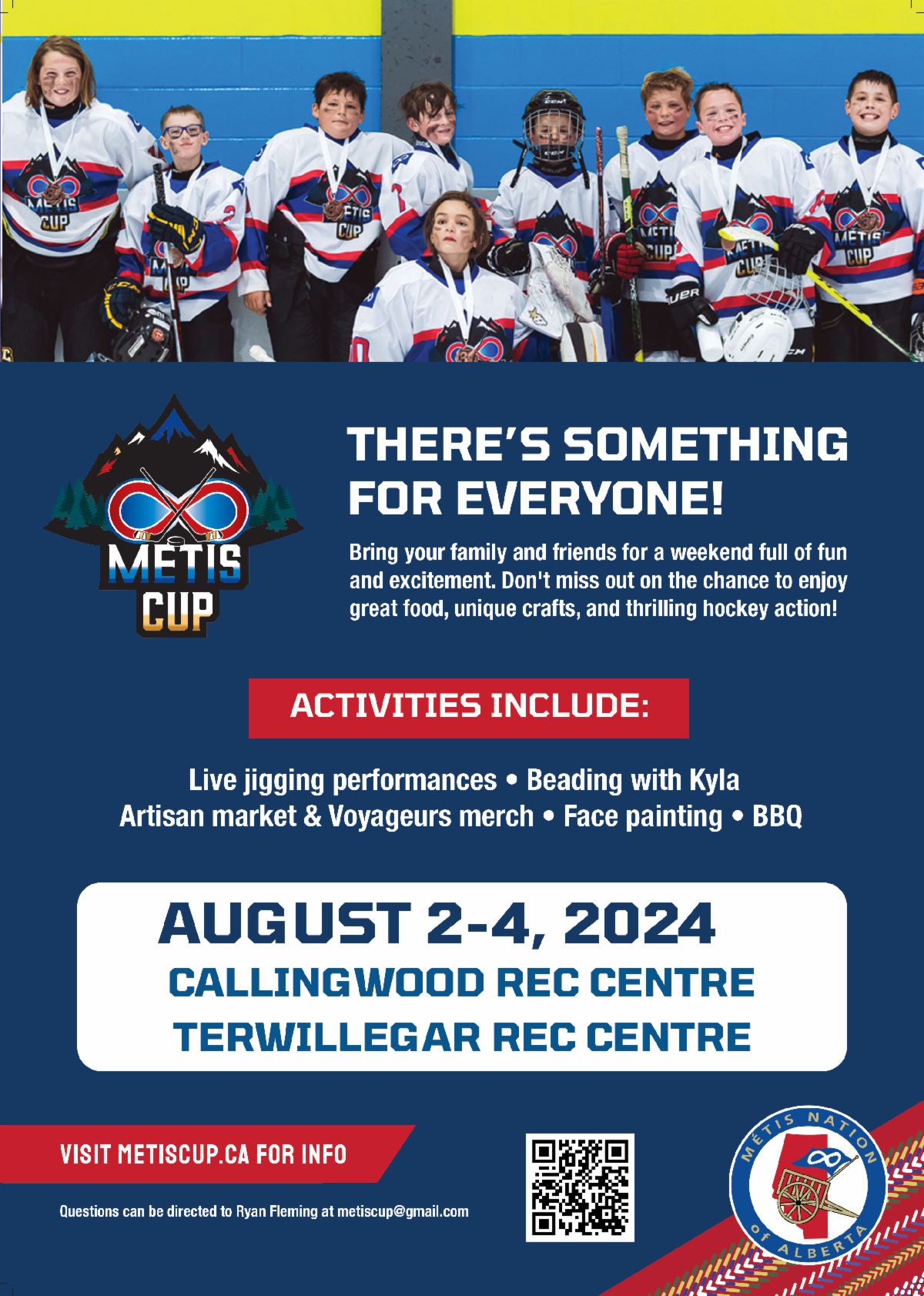 Metis Cup, Augusts 2 - 4, metiscup.ca