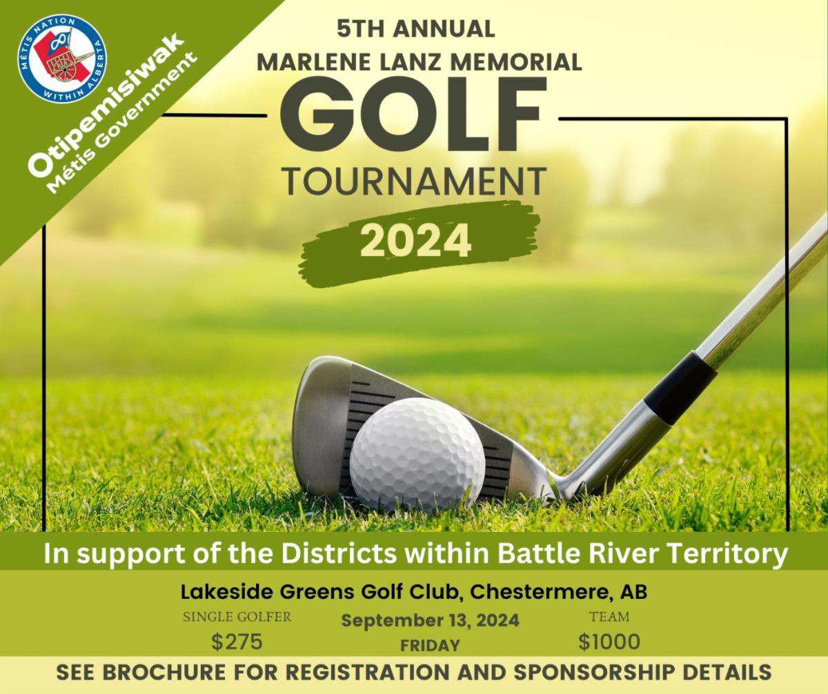 5th Annual Marlene Lanz Memorial Golf Tournament, 2024. 